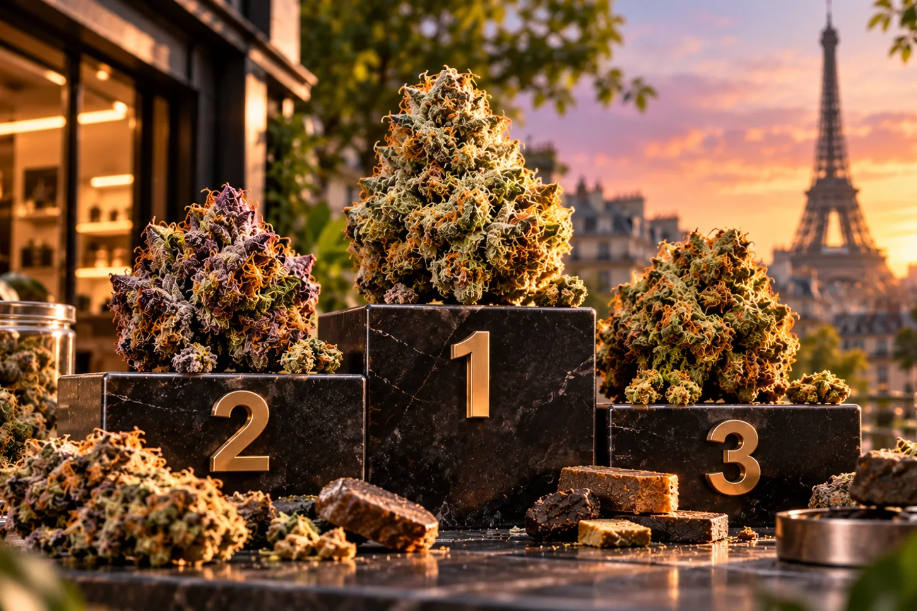 Top 3 des meilleures fleurs CBD