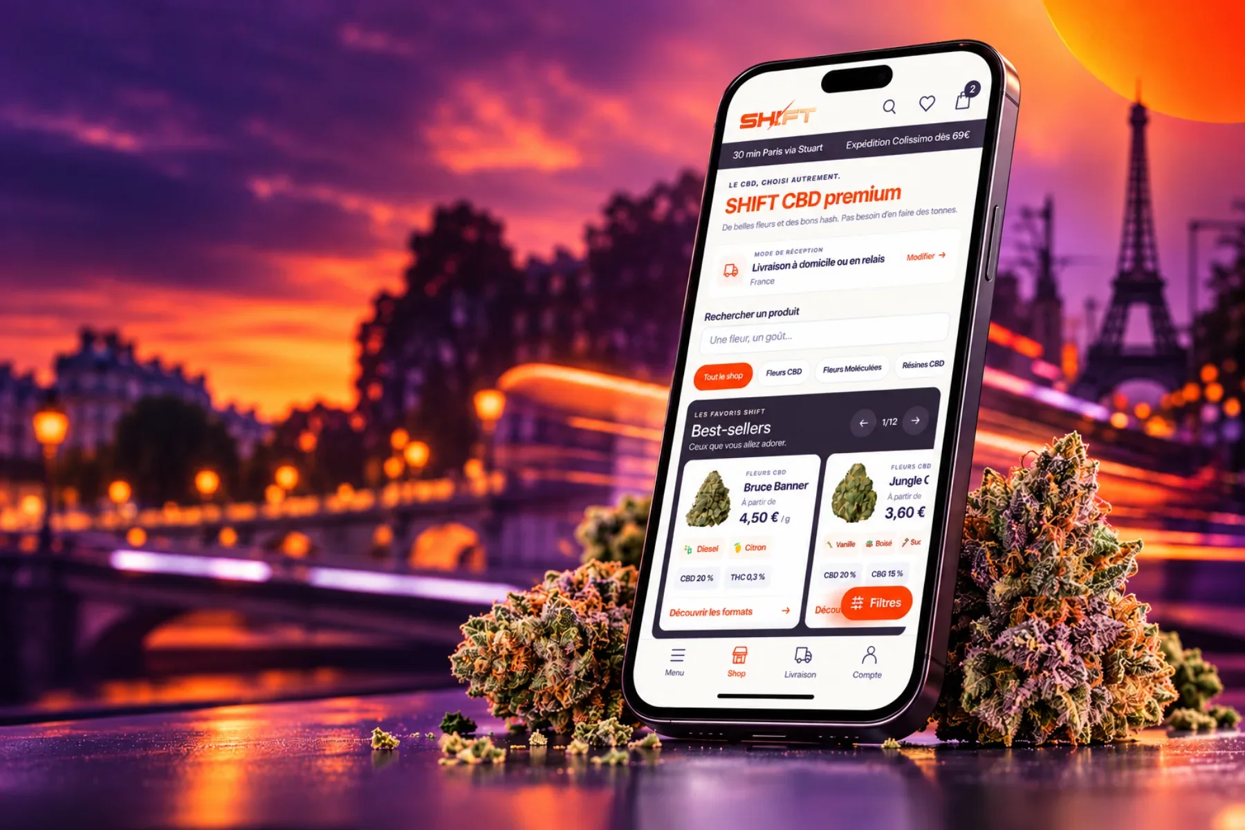 Télécharger SHIFTCBD, notre application Android !